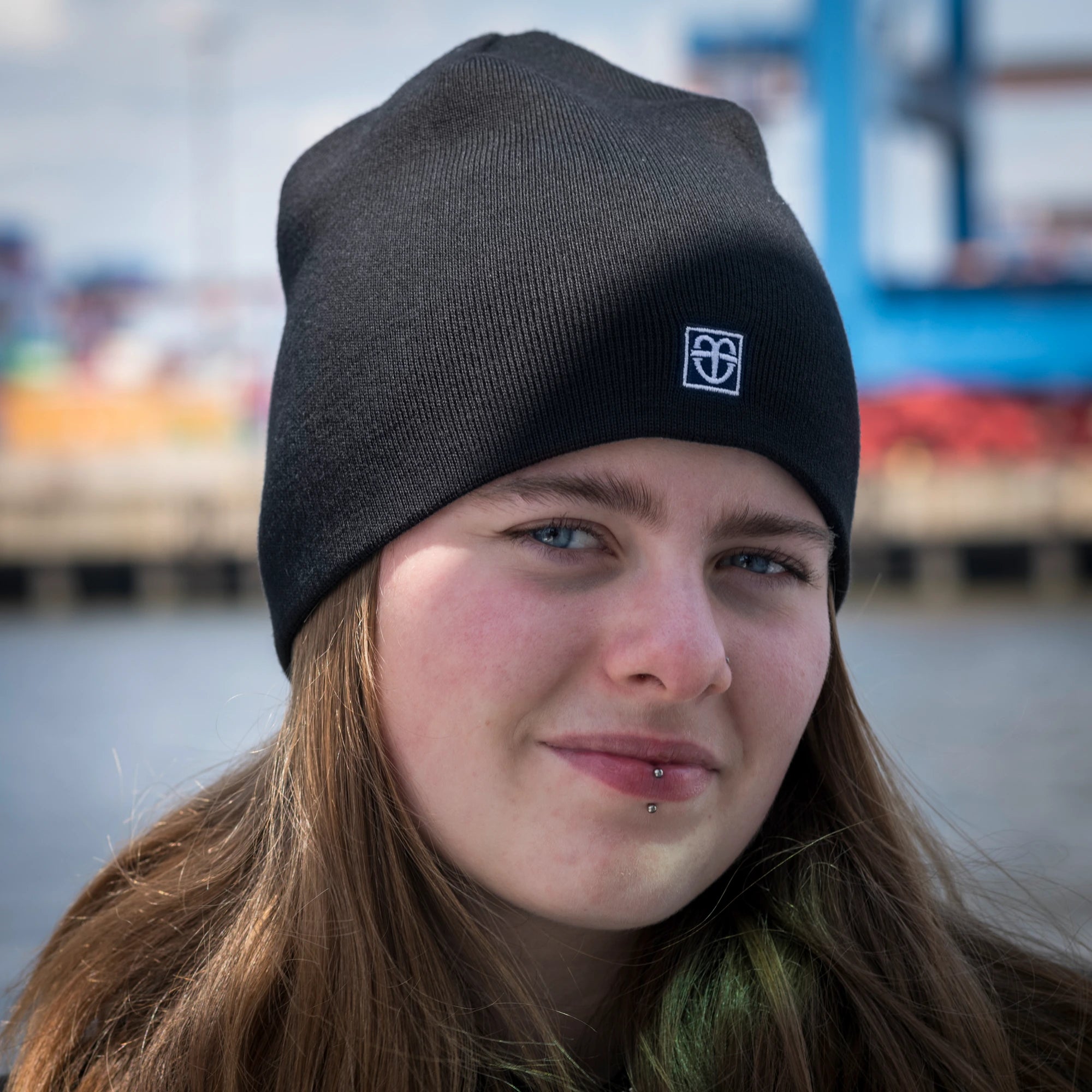 Feine Mütze glatt