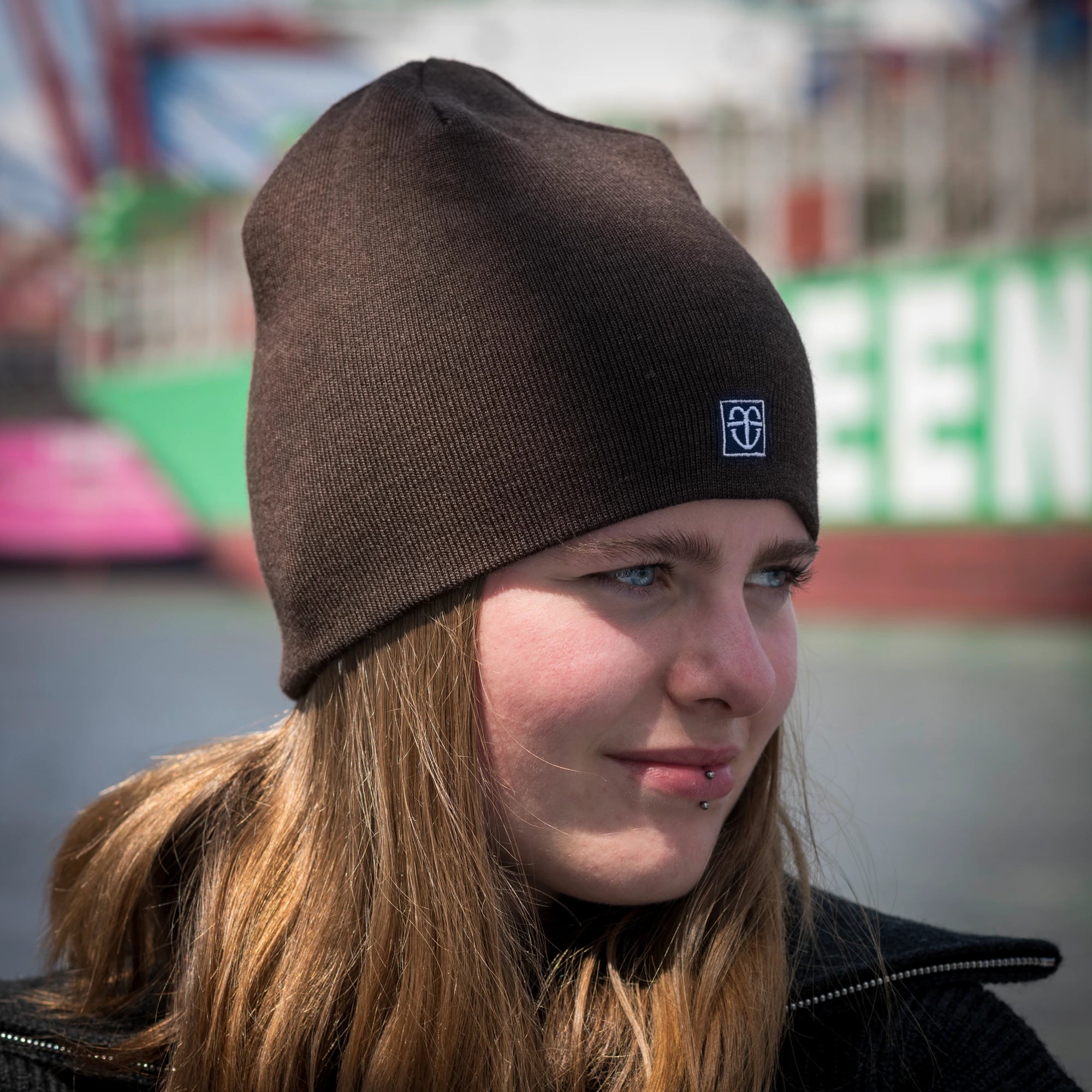Feine Mütze glatt