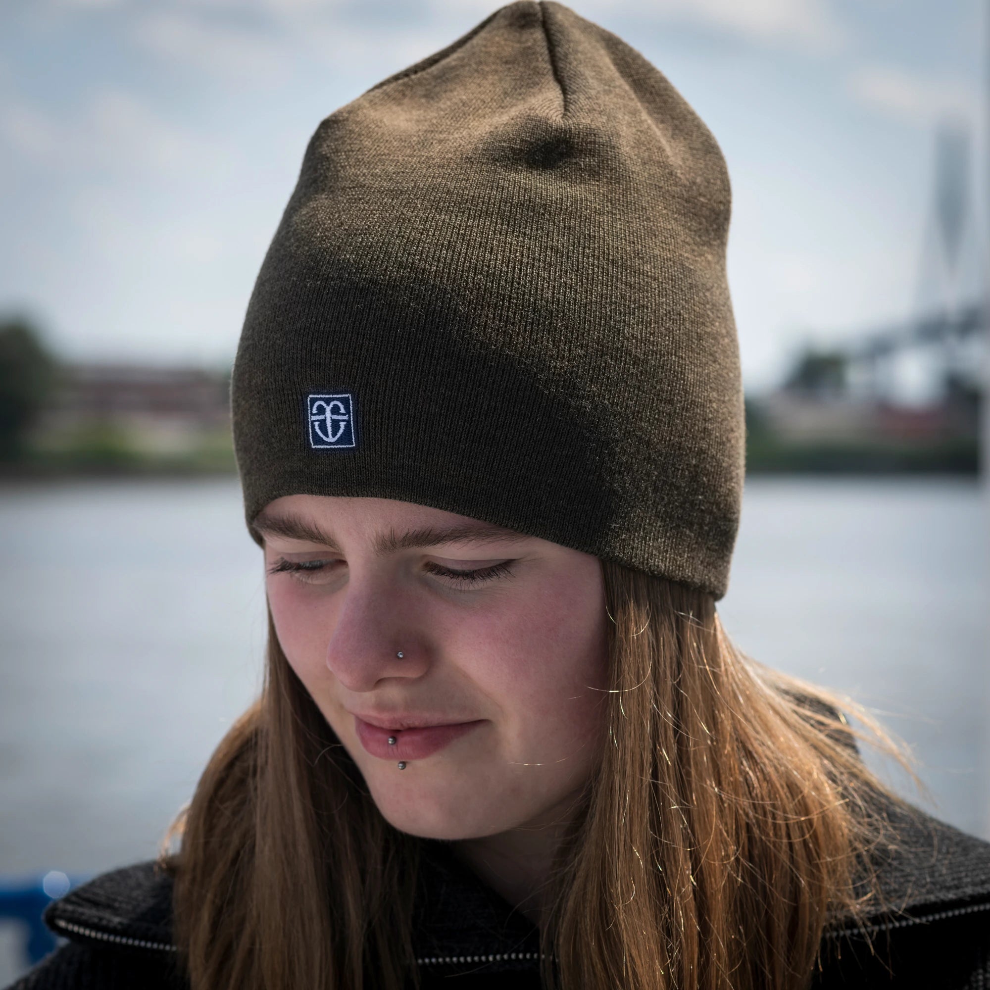 Feine Mütze glatt