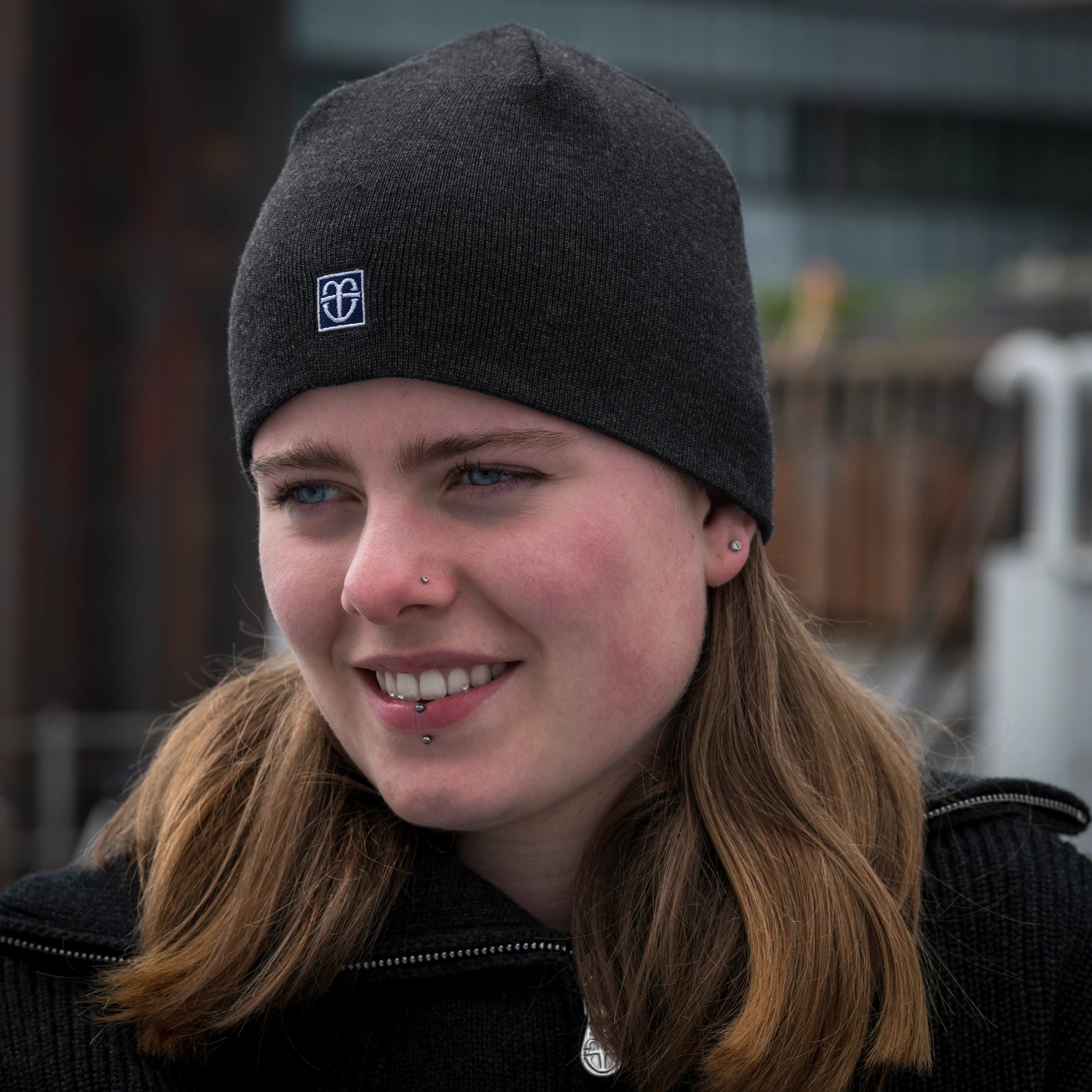 Feine Mütze glatt