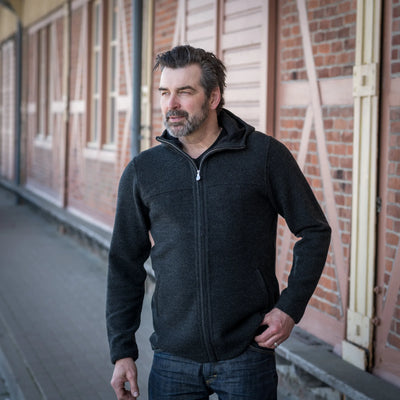 Jacke leicht mit Kapuze
