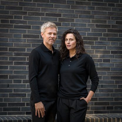 Poloshirt Langarm