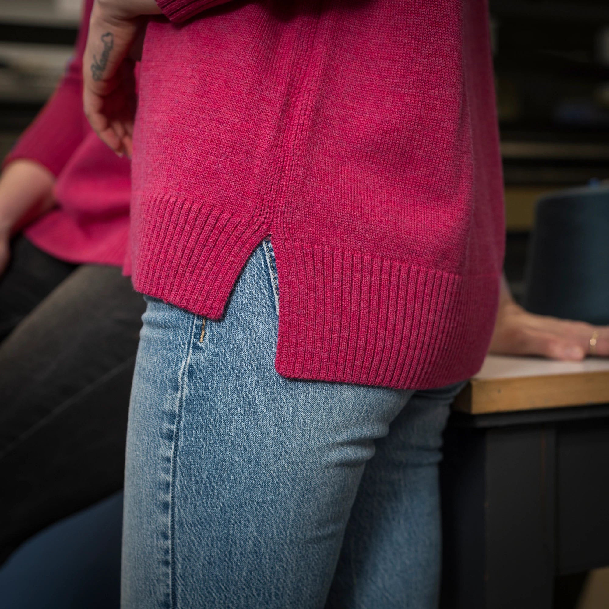Pullover Merino V-Ausschnitt