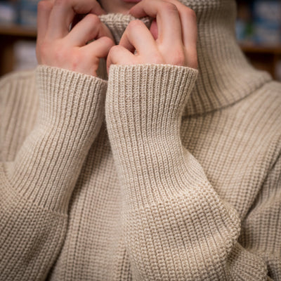 Pullover Perlfang Raglan