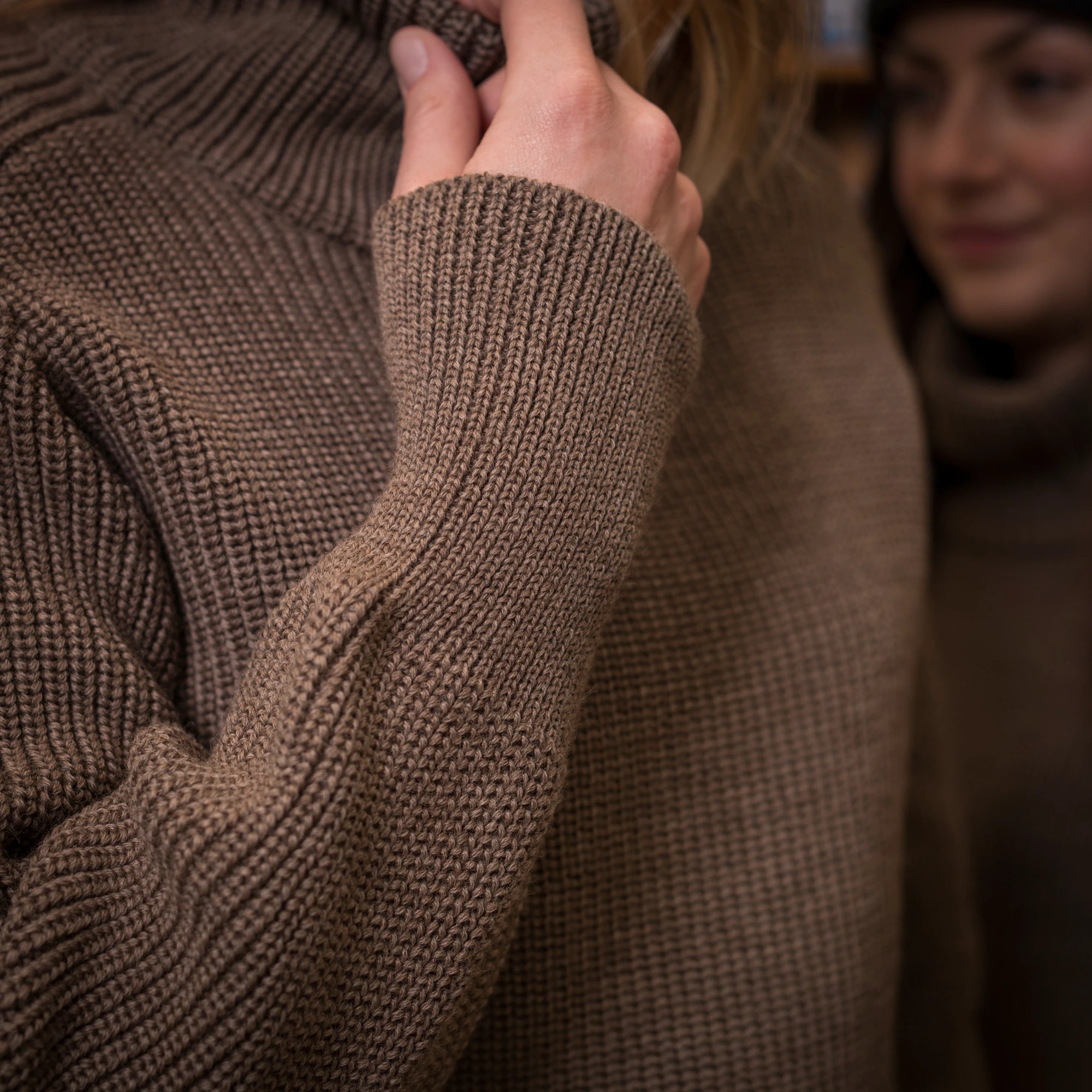 Pullover Perlfang Raglan