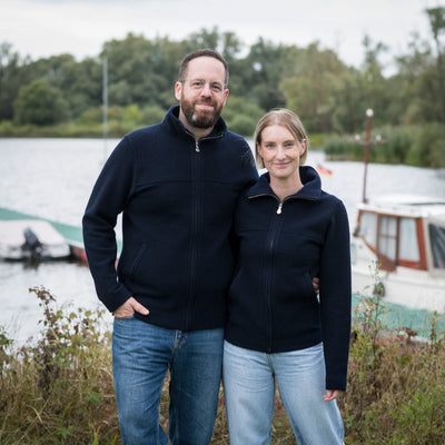 Jacke leicht mit Kragen