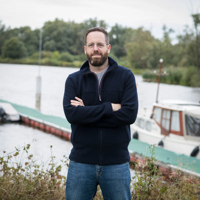 Jacke leicht mit Kragen