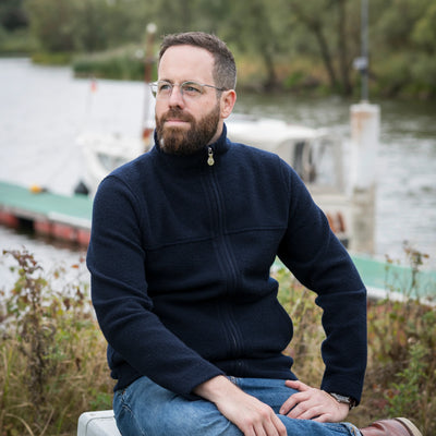 Jacke leicht mit Kragen