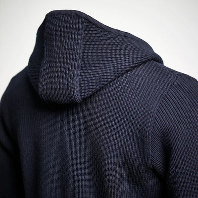 Jacke schwer mit Kapuze